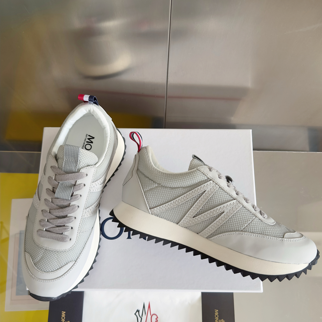 顶级版本：男款
Moncler 盟可睐/蒙口 Pacey系列 户外 厚底 休闲 运动鞋 老爹鞋
原版购入