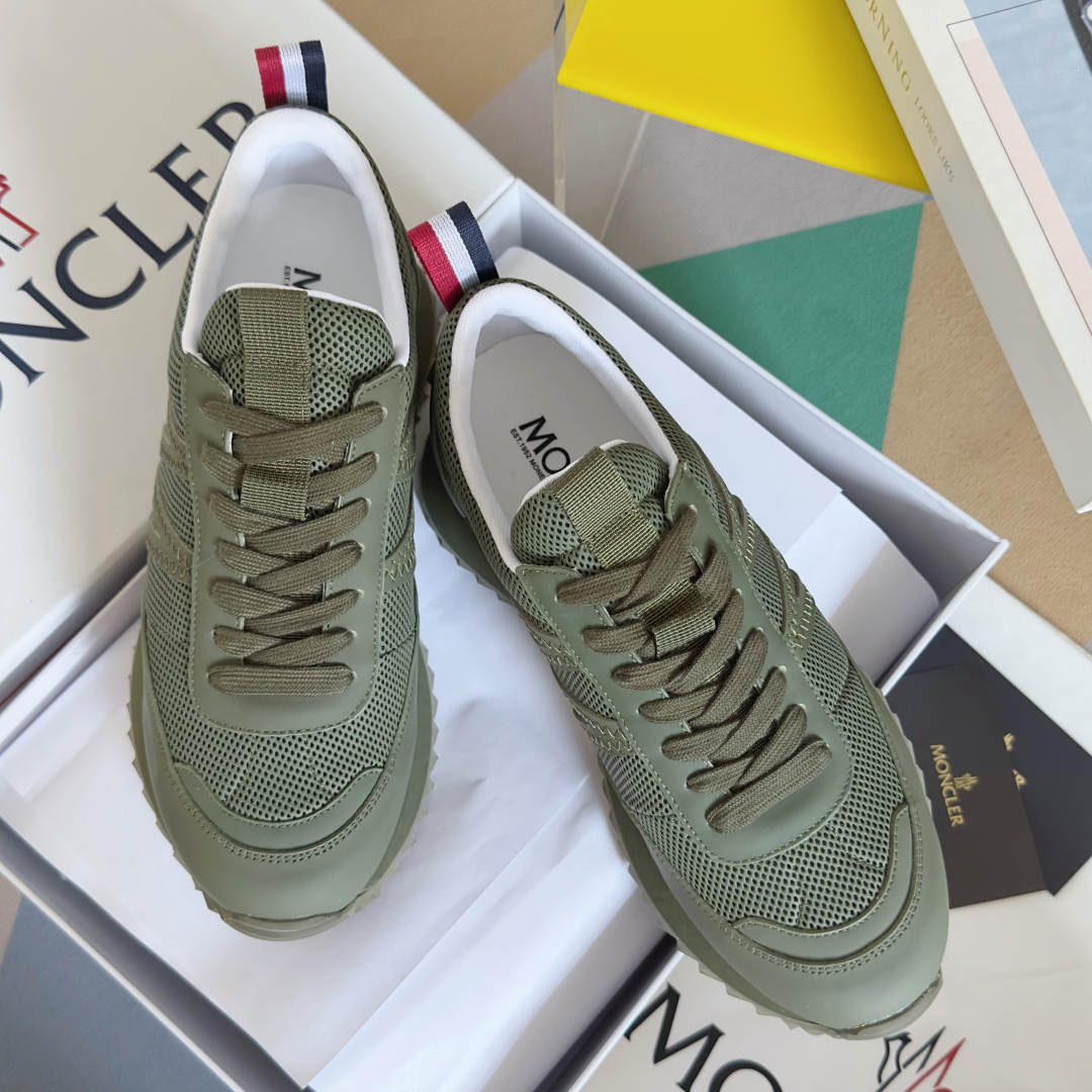 顶级版本：男款
Moncler 盟可睐/蒙口 Pacey系列 户外 厚底 休闲 运动鞋 老爹鞋
原版购入