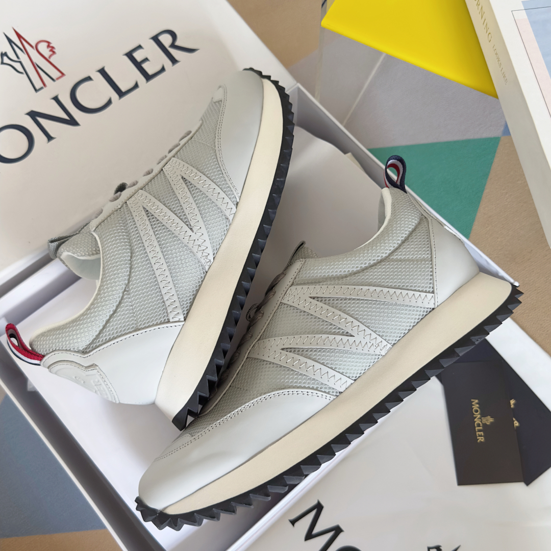 顶级版本：男款
Moncler 盟可睐/蒙口 Pacey系列 户外 厚底 休闲 运动鞋 老爹鞋
原版购入