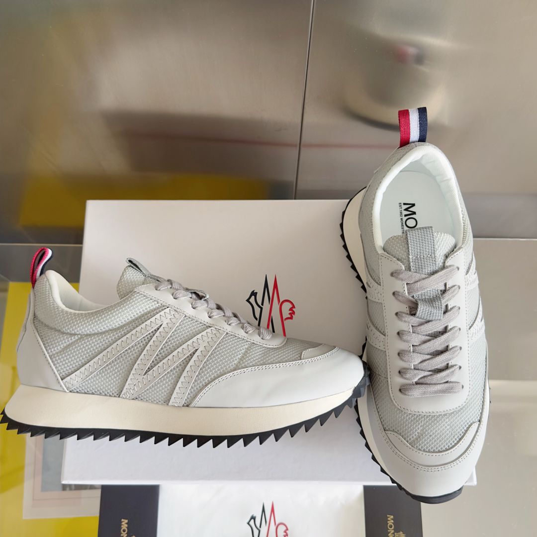 顶级版本：男款
Moncler 盟可睐/蒙口 Pacey系列 户外 厚底 休闲 运动鞋 老爹鞋
原版购入
