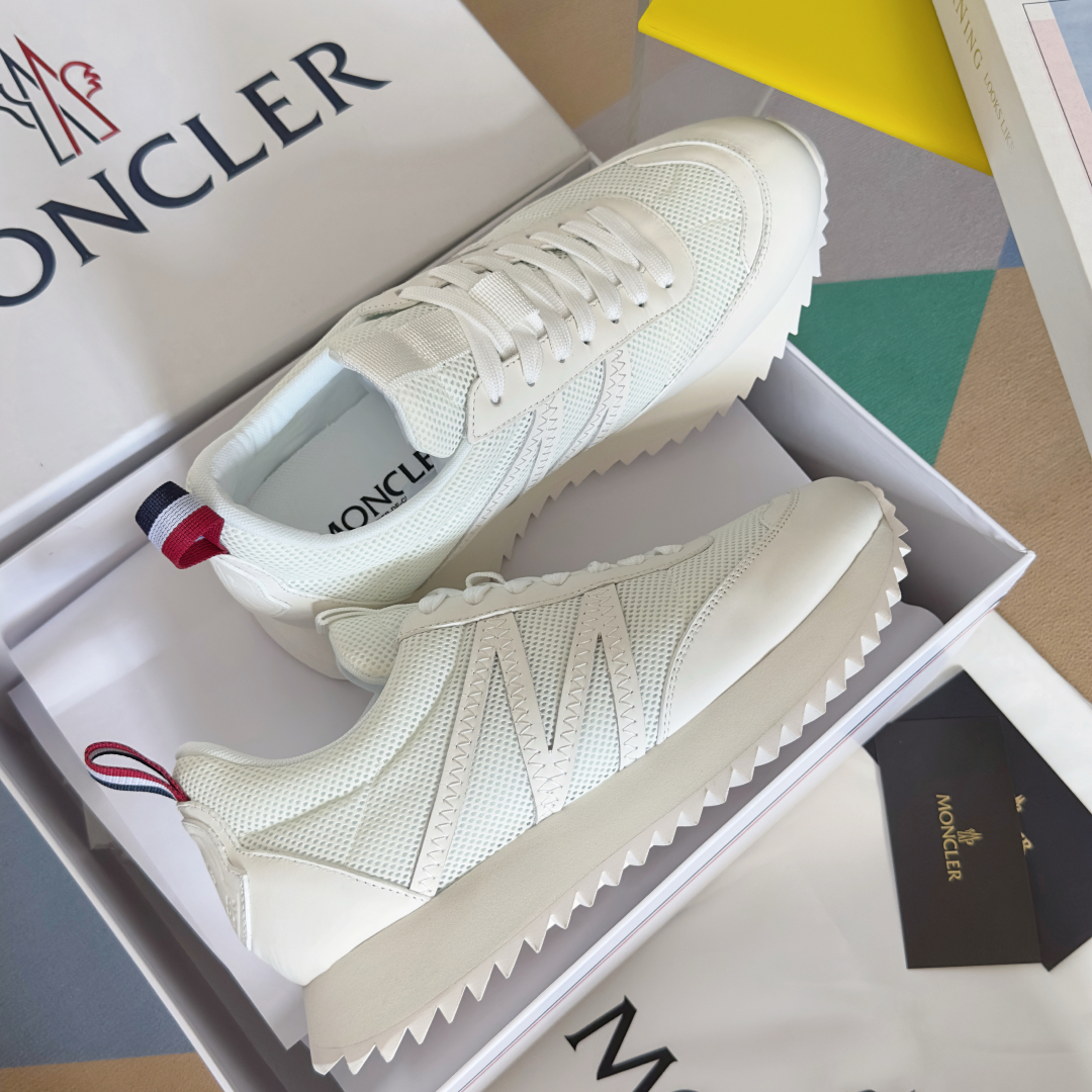 顶级版本：男款
Moncler 盟可睐/蒙口 Pacey系列 户外 厚底 休闲 运动鞋 老爹鞋
原版购入