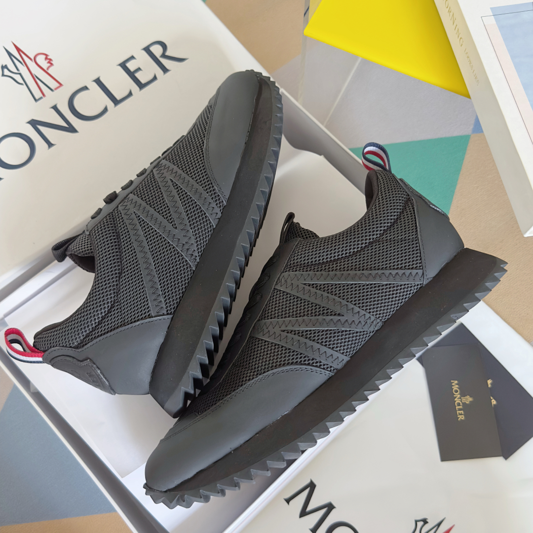 顶级版本：男款
Moncler 盟可睐/蒙口 Pacey系列 户外 厚底 休闲 运动鞋 老爹鞋
原版购入