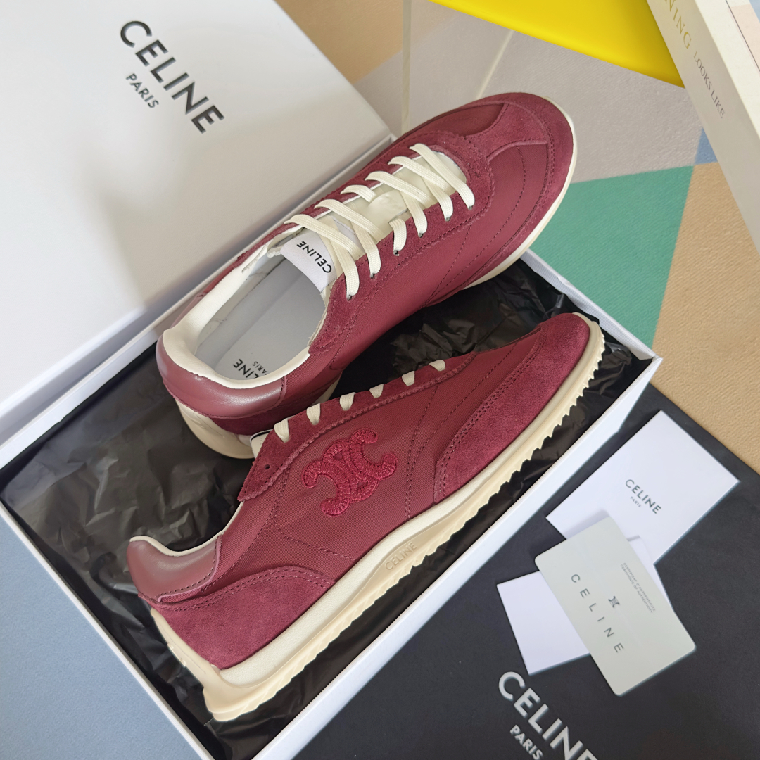 顶级版本：女款
Celine 思琳/赛琳 最新Racer系列 复古 休闲 运动鞋
原版购入开发 做货 这
