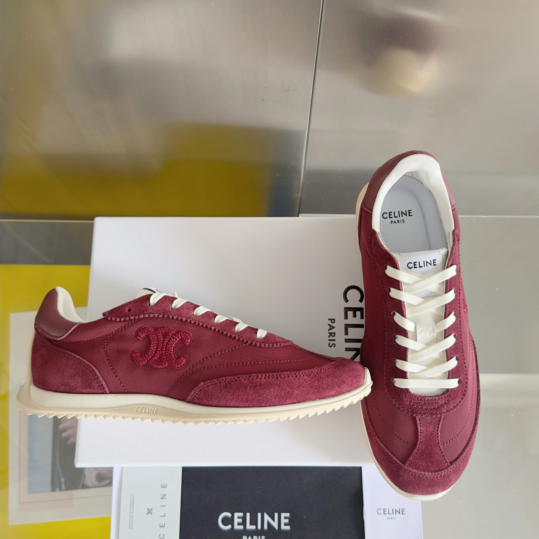 顶级版本：女款
Celine 思琳/赛琳 最新Racer系列 复古 休闲 运动鞋
原版购入开发 做货 这