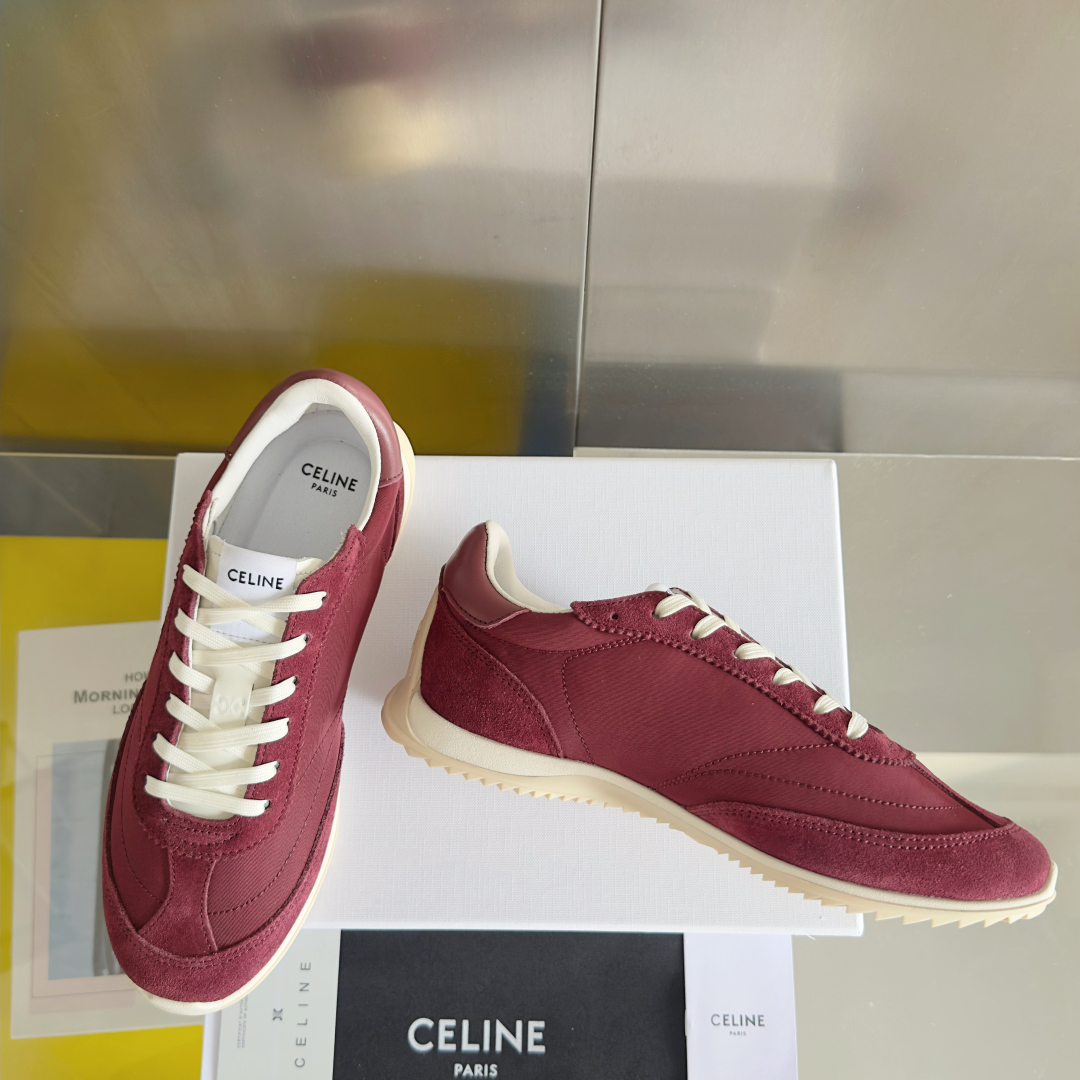 顶级版本：女款
Celine 思琳/赛琳 最新Racer系列 复古 休闲 运动鞋
原版购入开发 做货 这