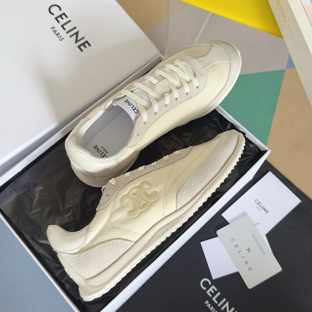 顶级版本：女款
Celine 思琳/赛琳 最新Racer系列 复古 休闲 运动鞋
原版购入开发 做货 这