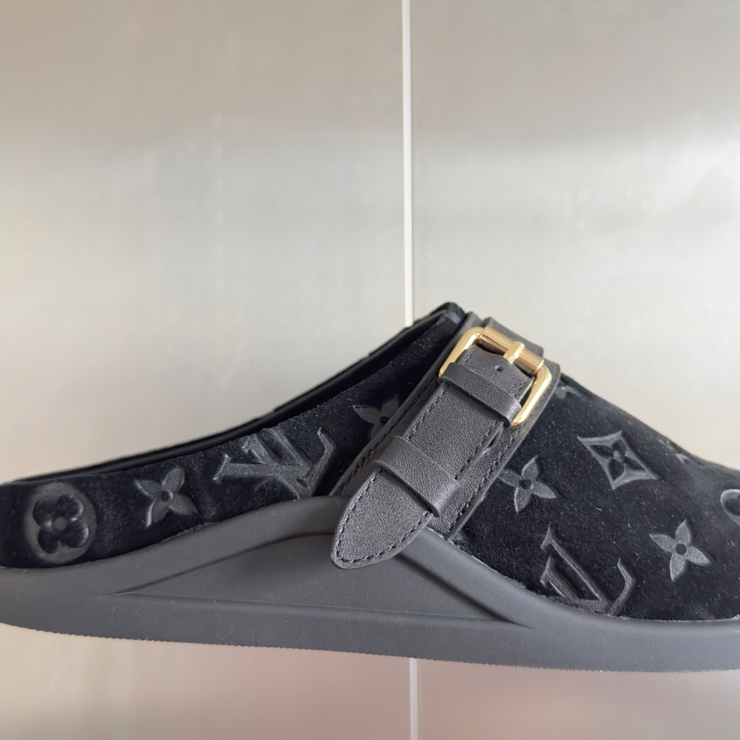 顶级版本：女款
LV 路易威登 L家 驴牌 To-Go Comfort系列 老花 勃肯 包头拖鞋 凉鞋
