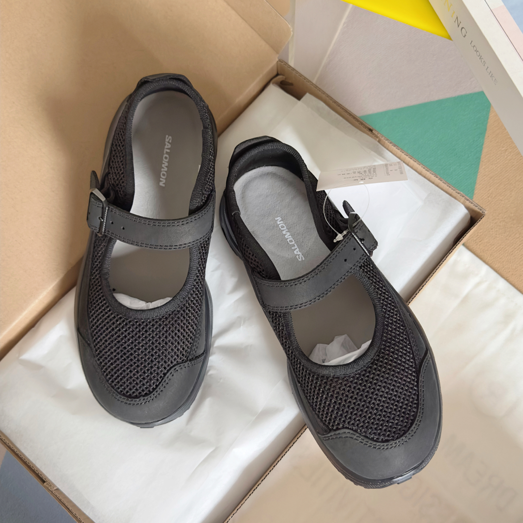 顶级版本：女款
Salomon萨洛蒙RX Marie-Jeanne 户外 复古 玛丽珍 休闲 运动鞋 凉