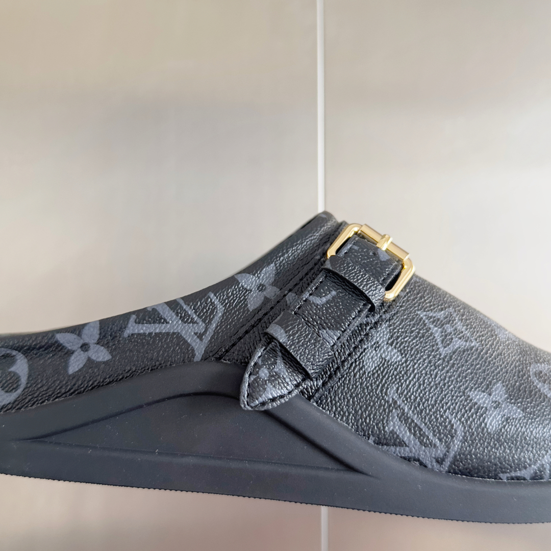 顶级版本：女款
LV 路易威登 L家 驴牌 To-Go Comfort系列 老花 勃肯 包头拖鞋 凉鞋

