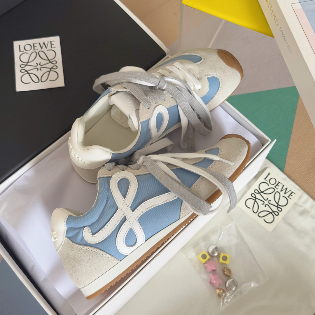 顶级版本：情侣款
LOEWE 罗意威 最新走秀款 Ballet Runner 2.0情侣款 芭蕾 休闲 