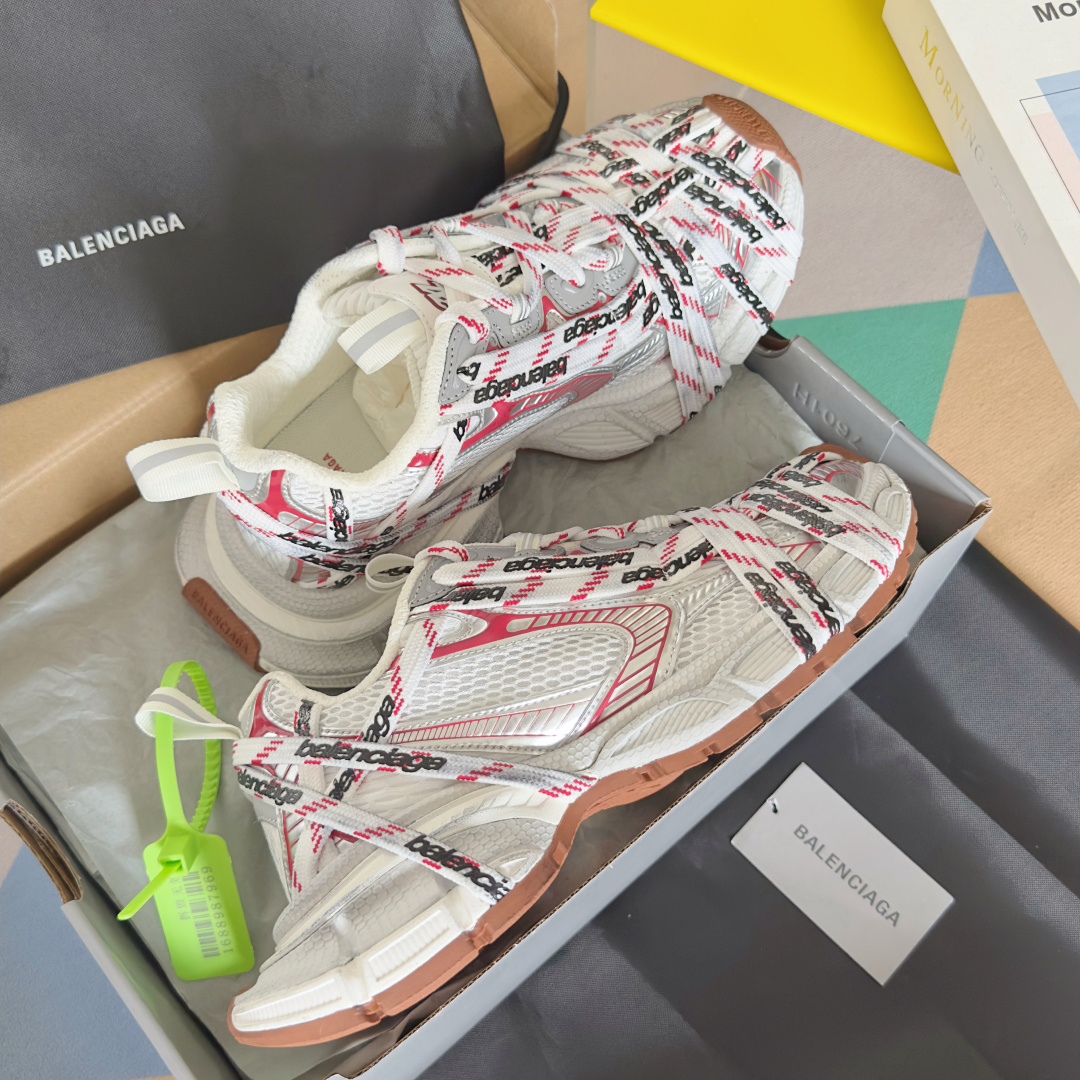 顶级版本:情侣款
Balenciaga巴黎世家 3XL系列Extreme Lace蜘蛛侠 绑带 厚底 休