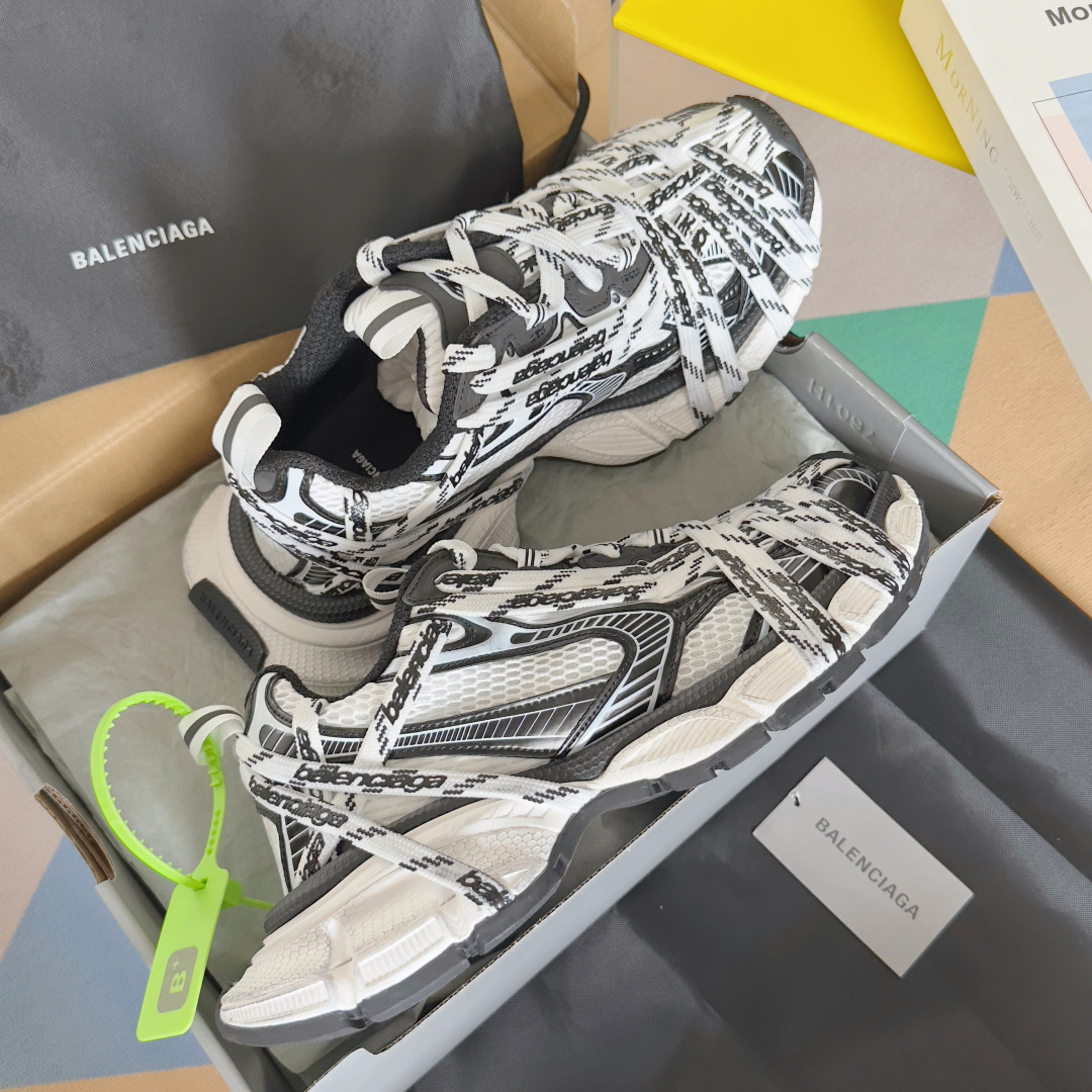 顶级版本:情侣款
Balenciaga巴黎世家 3XL系列Extreme Lace蜘蛛侠 绑带 厚底 休