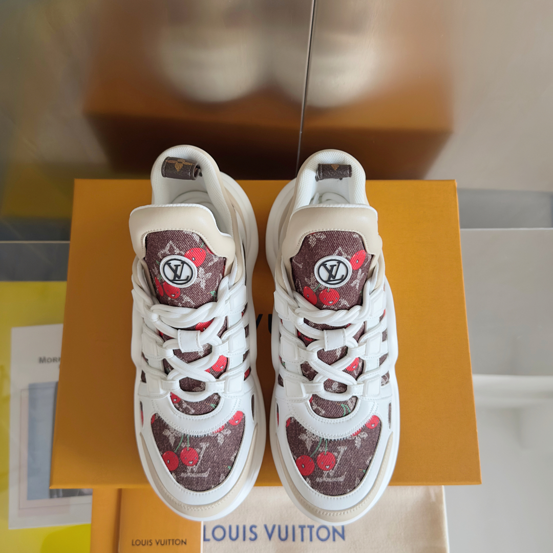 顶级版本：女款
LV x TM 路易威登 驴牌L家Archlight系列 经典 老爹鞋 半拖 拱桥 运动