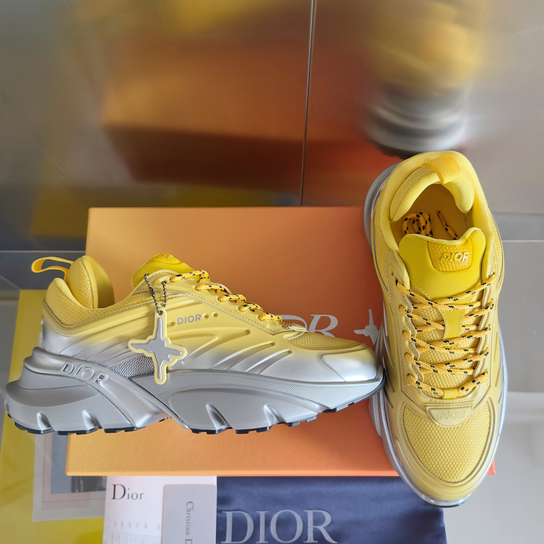 顶级版本：
Lewis Hamilton x Dior B44 Blade系列 限定款 渐变色 运动鞋 