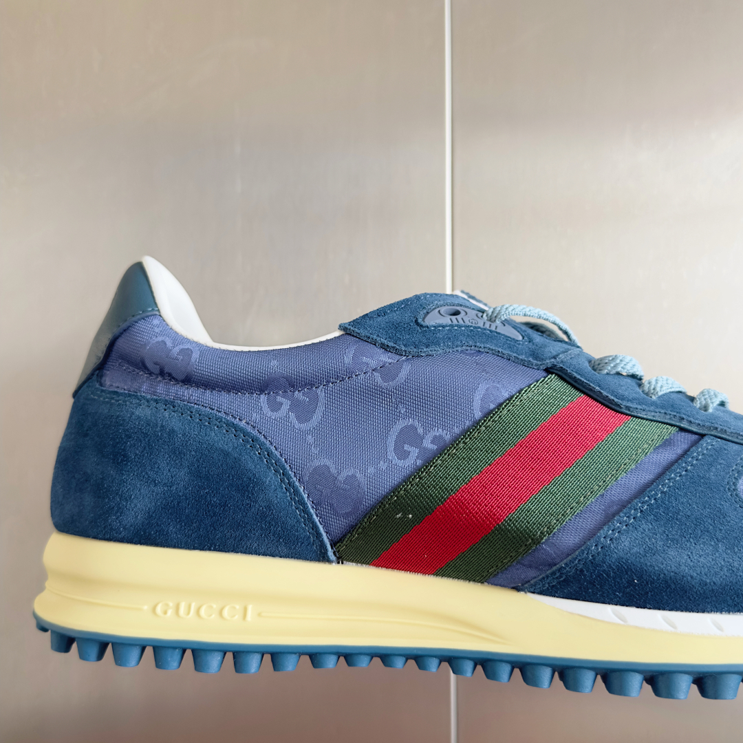 顶级版本：
Gucci古驰 最新 走秀款 Re-Motion系列 厚底 休闲 运动鞋 
原版购入开发 做