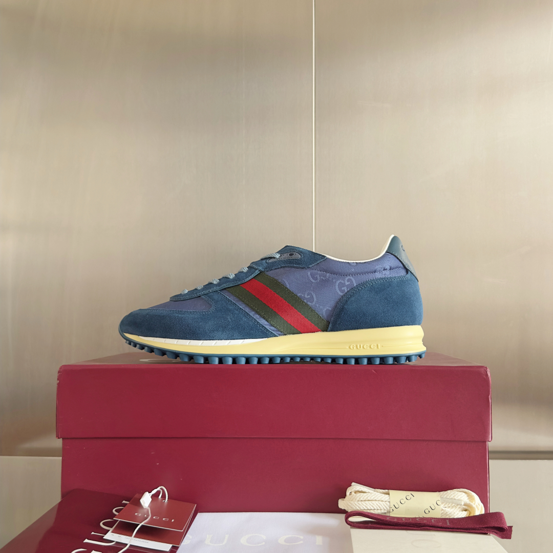 顶级版本：
Gucci古驰 最新 走秀款 Re-Motion系列 厚底 休闲 运动鞋 
原版购入开发 做