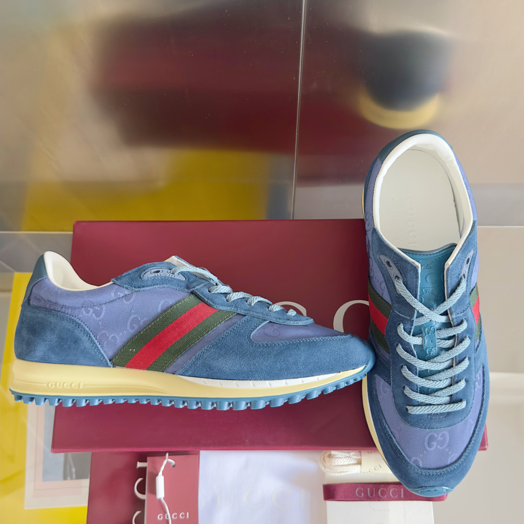 顶级版本：
Gucci古驰 最新 走秀款 Re-Motion系列 厚底 休闲 运动鞋 
原版购入开发 做