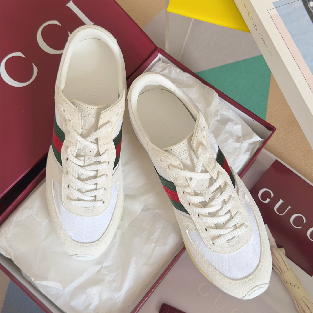 顶级版本：
Gucci古驰 最新 走秀款 Re-Motion系列 厚底 休闲 运动鞋 
原版购入开发 做