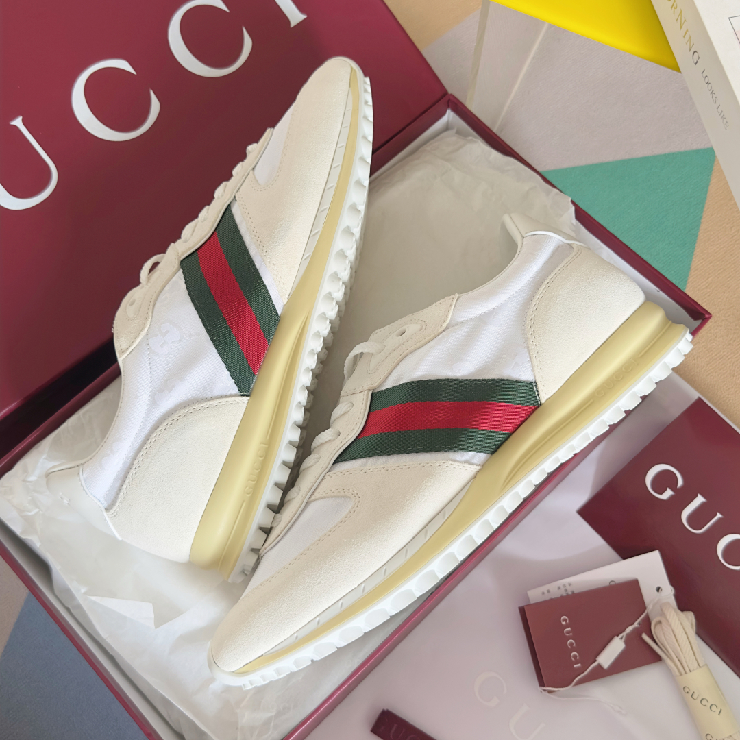 顶级版本：
Gucci古驰 最新 走秀款 Re-Motion系列 厚底 休闲 运动鞋 
原版购入开发 做