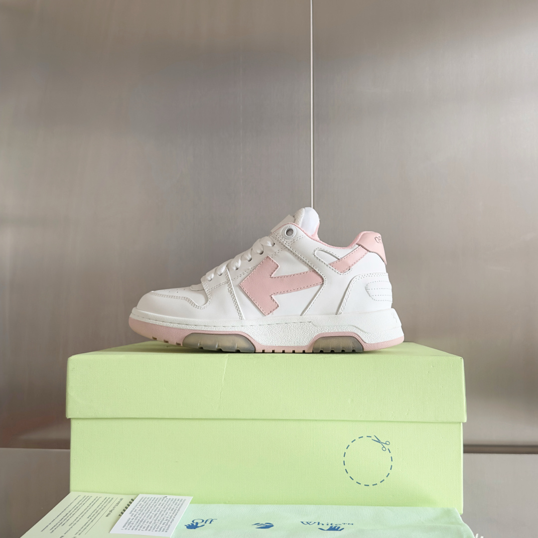顶级版本:情侣款
Off-White™最新Out Of Office系列 情侣款 厚底 箭头 休闲 运动