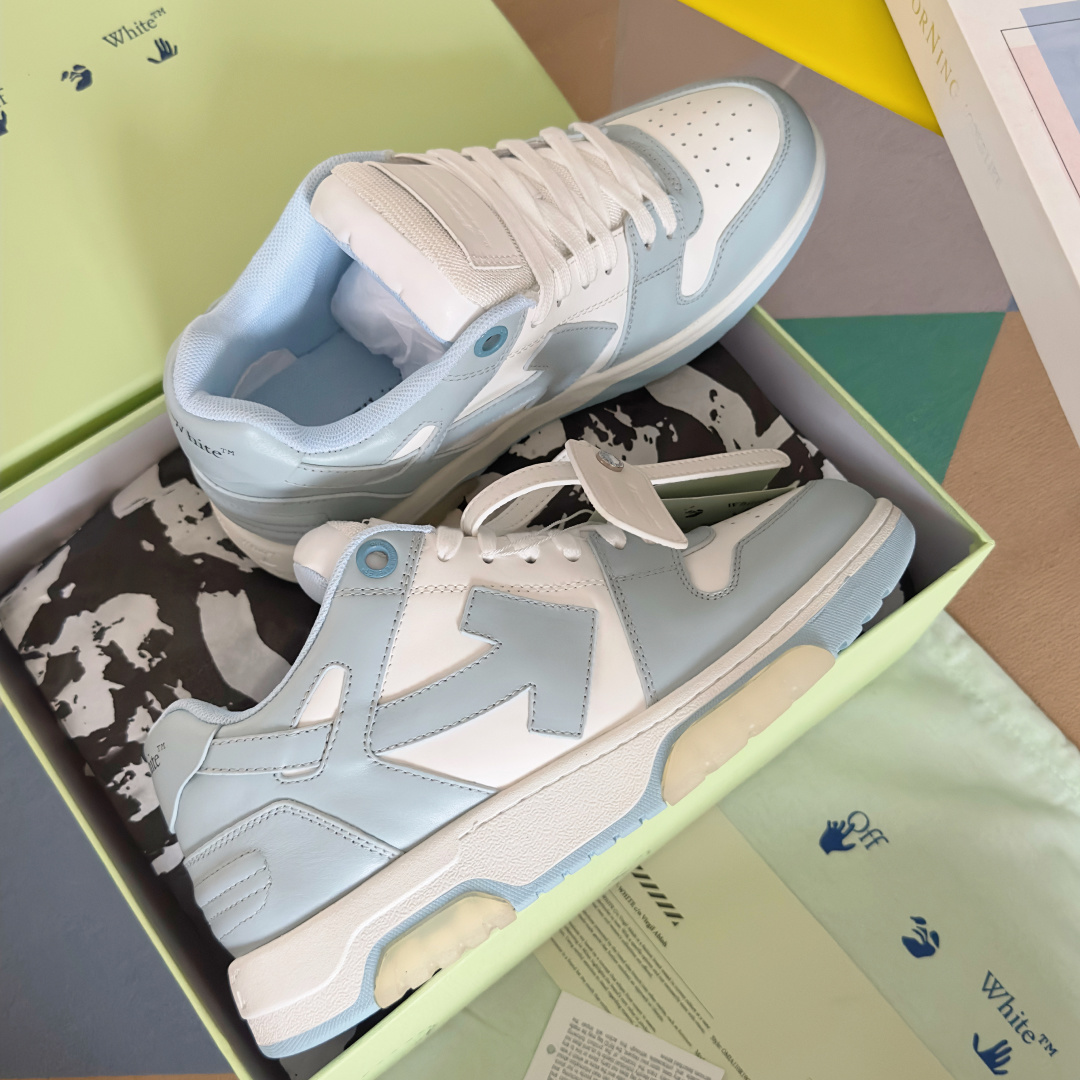 顶级版本:情侣款
Off-White™最新Out Of Office系列 情侣款 厚底 箭头 休闲 运动