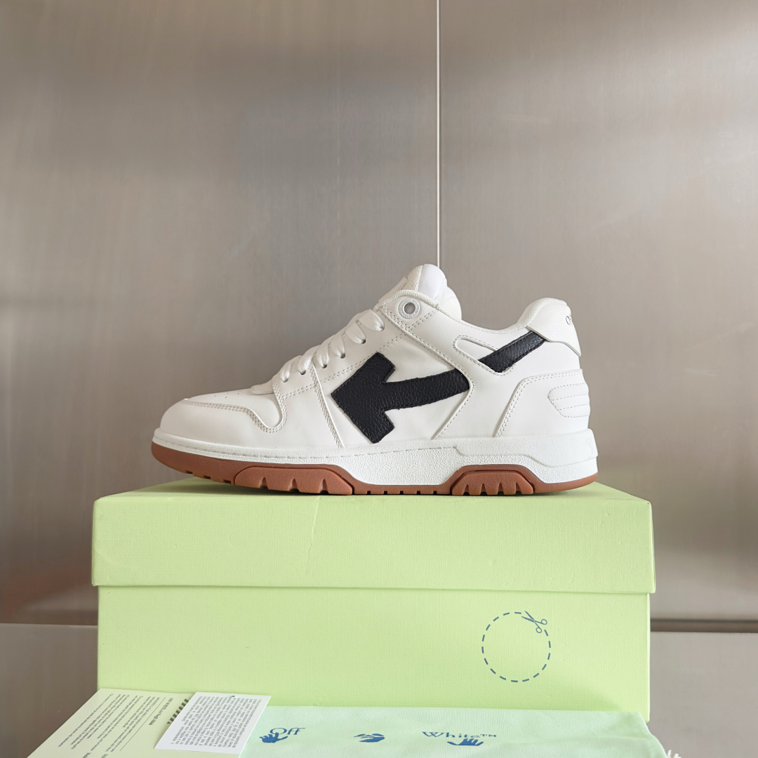 顶级版本：情侣款
Off-White™最新Out Of Office系列 情侣款 厚底 箭头 休闲 运动