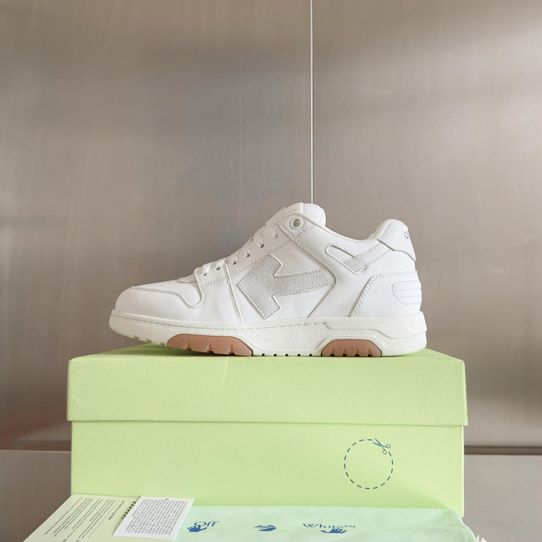 顶级版本：情侣款
Off-White™最新Out Of Office系列 情侣款 厚底 箭头 休闲 运动