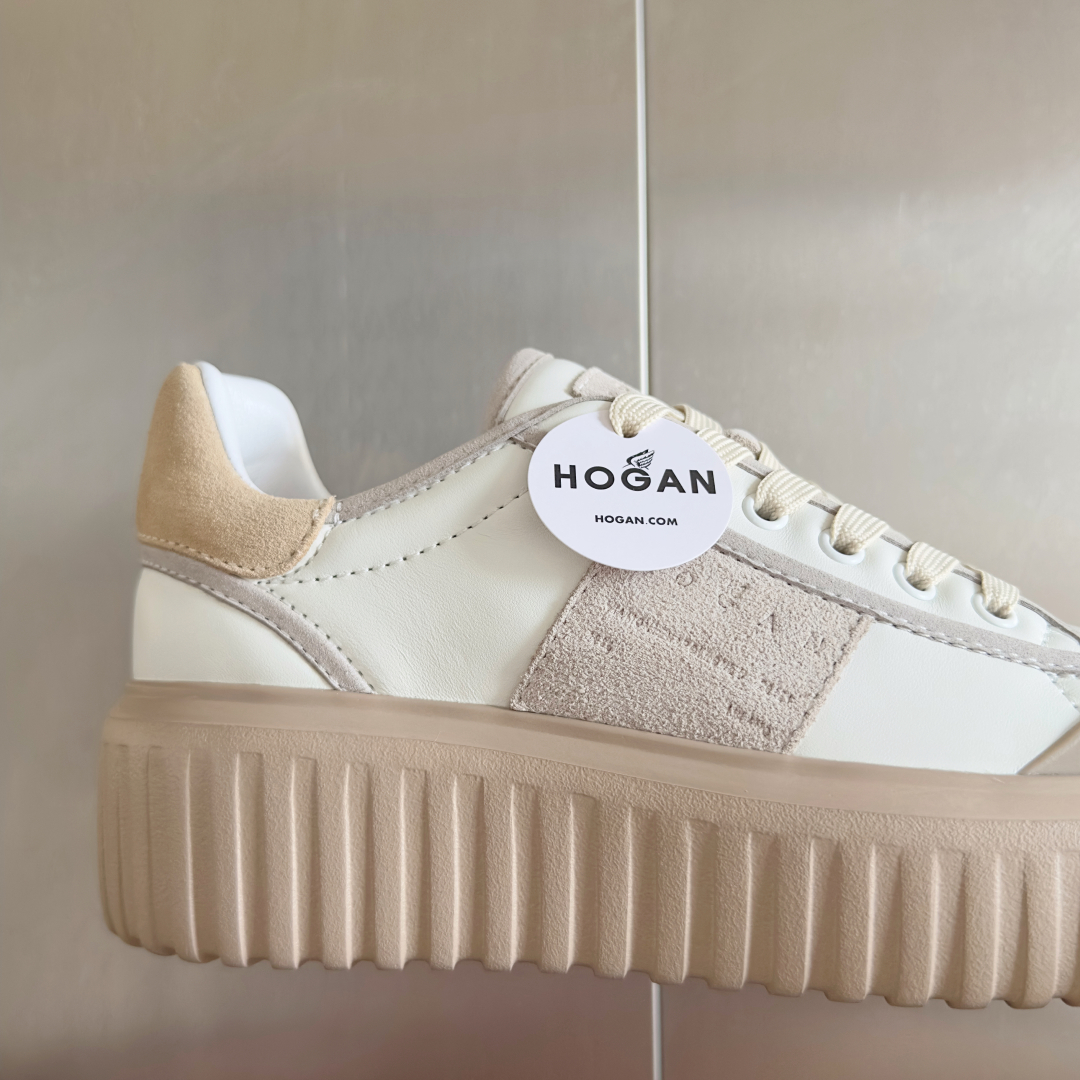 顶级版本：
HOGAN霍根 新款H-STRIPES系列 厚底 饼干鞋 情侣款 休闲 运动鞋
原版购入开发