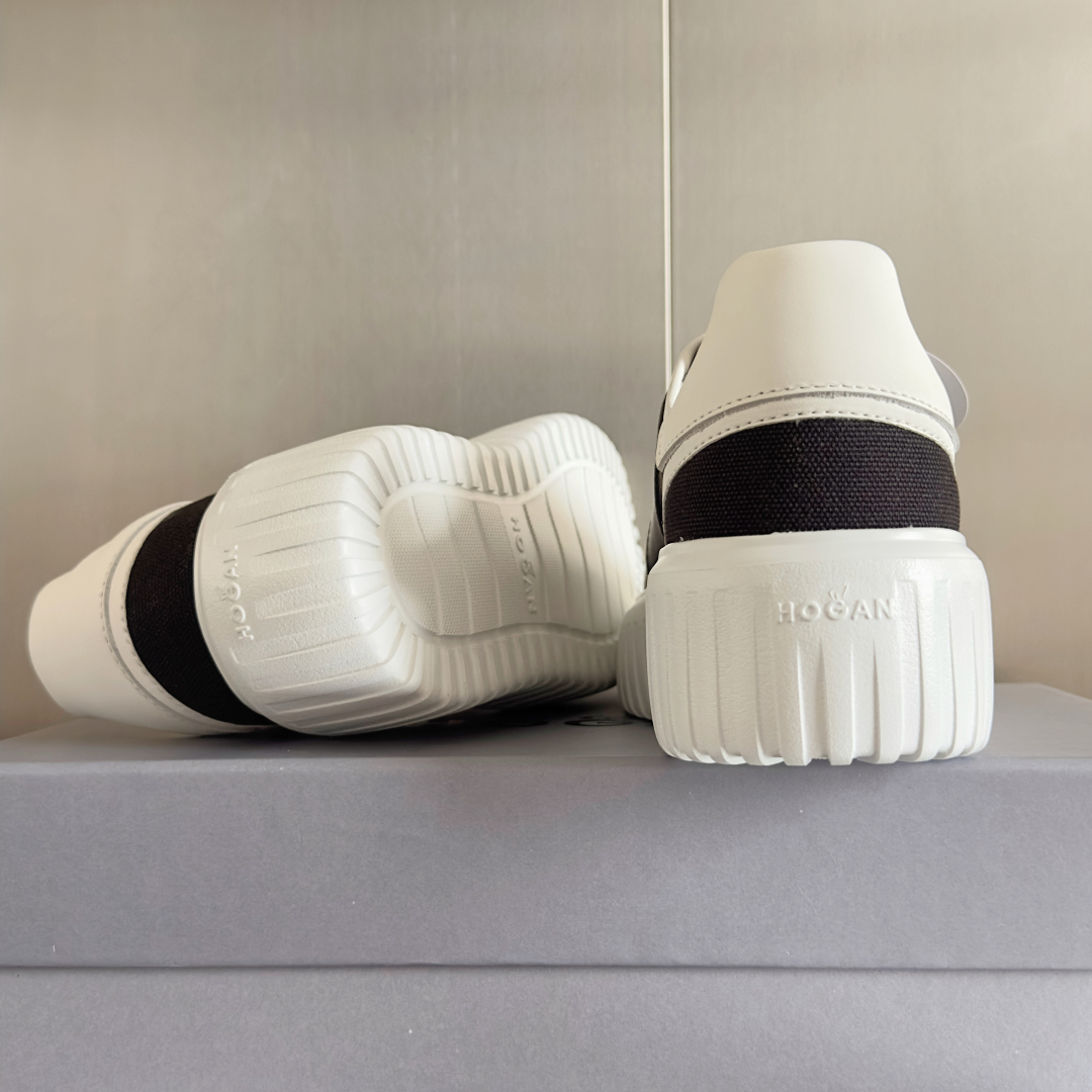 顶级版本：情侣款
HOGAN霍根 新款H-STRIPES系列 厚底 饼干鞋 情侣款 休闲 运动鞋
原版购