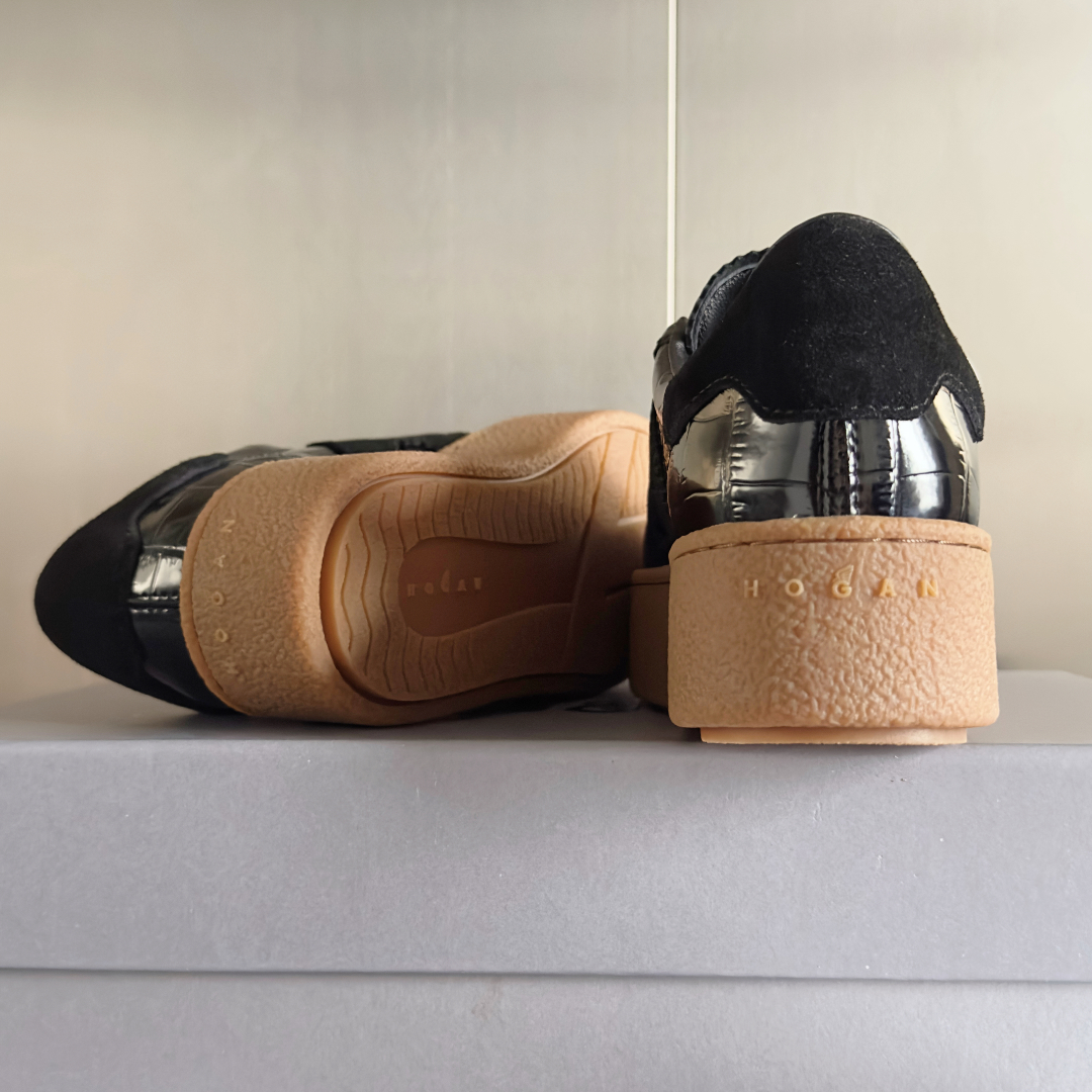 顶级版本：女款
Hogan霍根 最新Platform系列H698 厚底 休闲 运动鞋 德训鞋
原版购入开