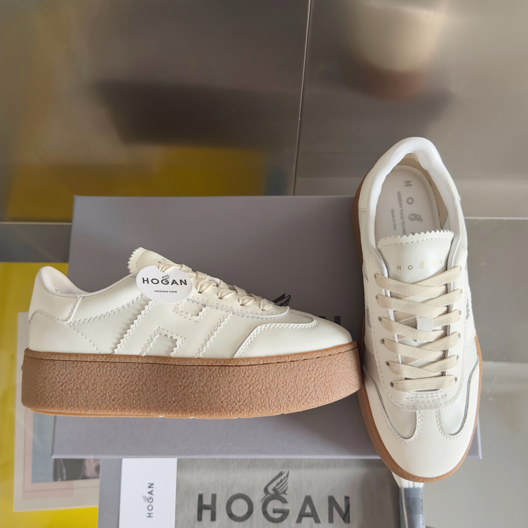 顶级版本：女款
Hogan霍根 最新Platform系列H698 厚底 休闲 运动鞋 德训鞋
原版购入开