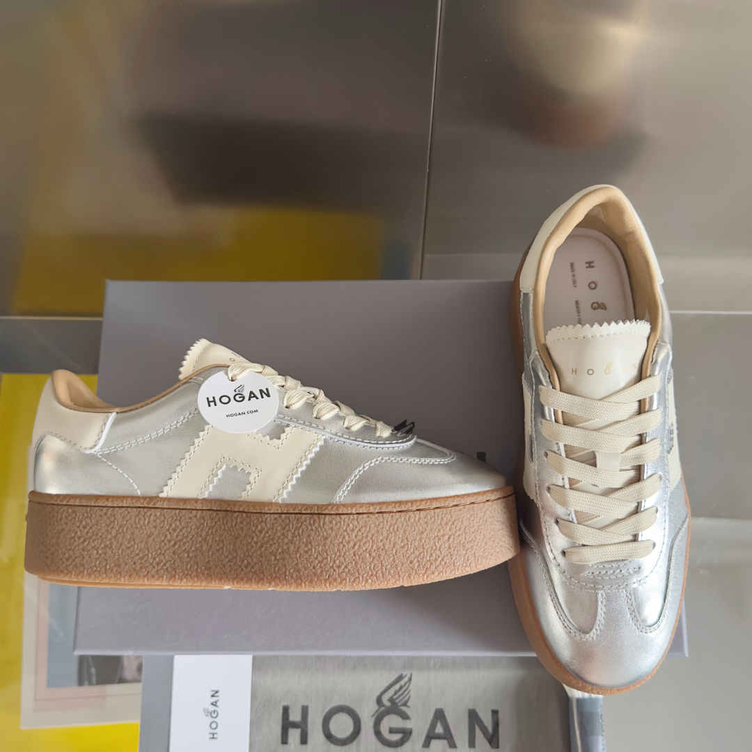 顶级版本：女款
Hogan霍根 最新Platform系列H698 厚底 休闲 运动鞋 德训鞋
原版购入开