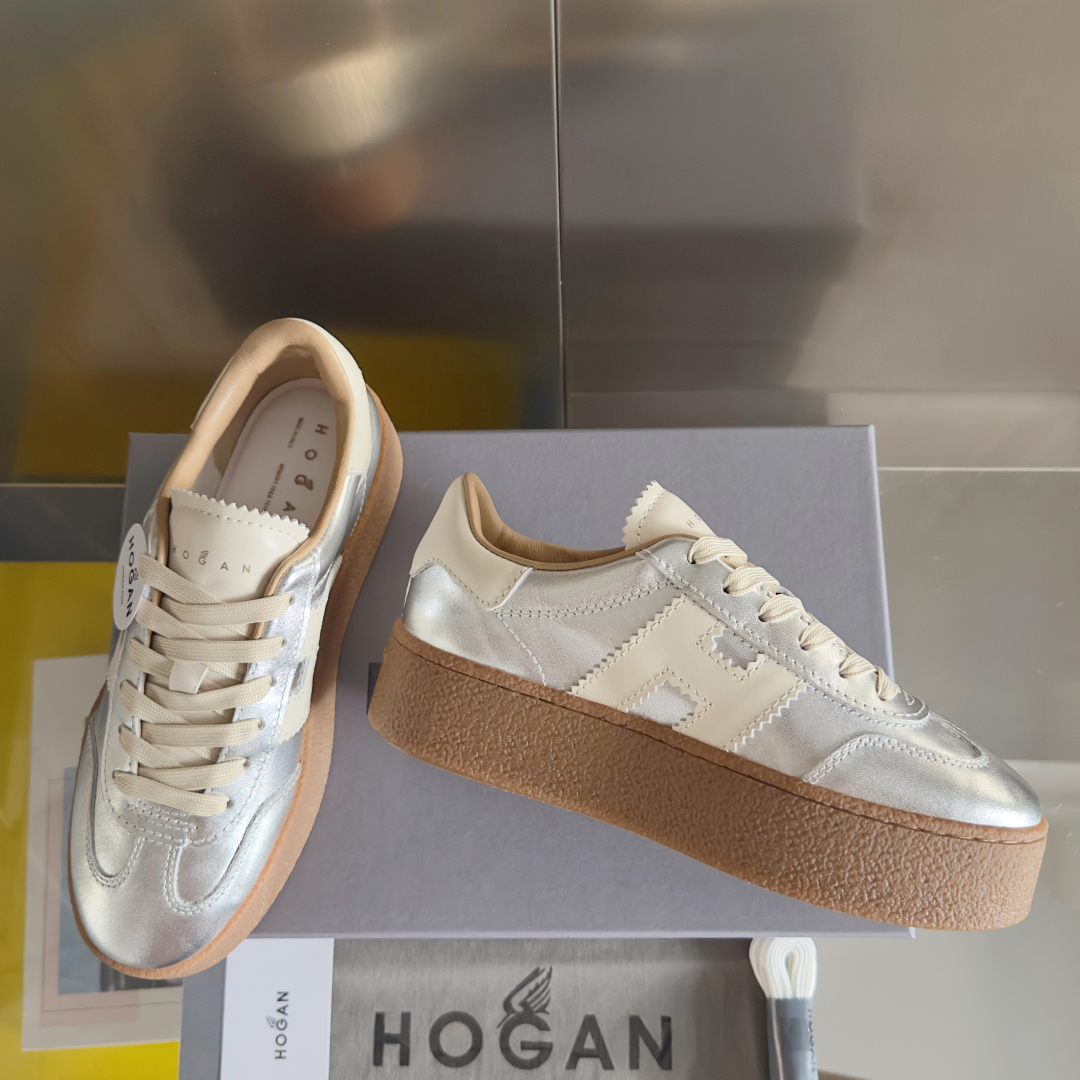 顶级版本：女款
Hogan霍根 最新Platform系列H698 厚底 休闲 运动鞋 德训鞋
原版购入开