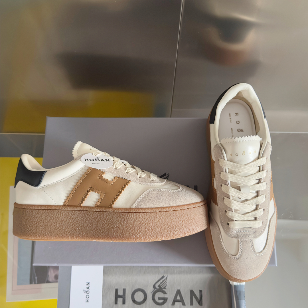 顶级版本：女款
Hogan霍根 最新Platform系列H698 厚底 休闲 运动鞋 德训鞋
原版购入开