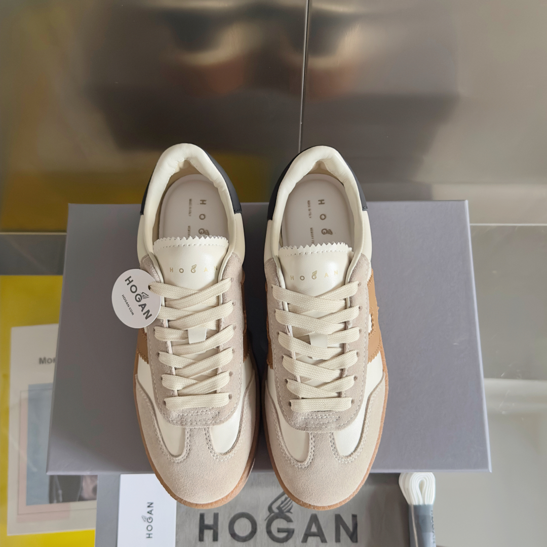 顶级版本：女款
Hogan霍根 最新Platform系列H698 厚底 休闲 运动鞋 德训鞋
原版购入开