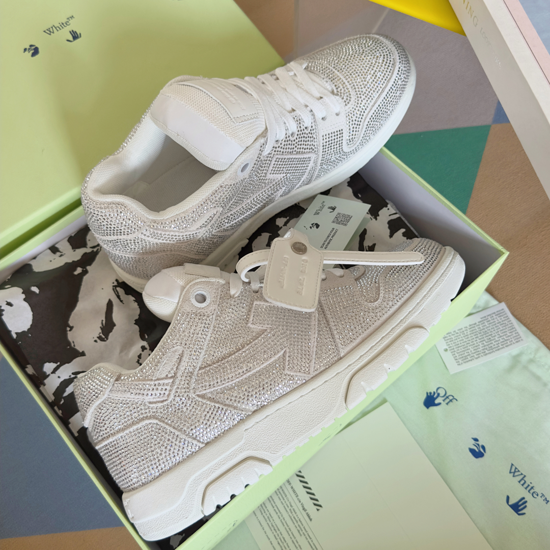 顶级版本：情侣款
Off-White™最新Out Of Office系列 情侣款 厚底 箭头 休闲 运动