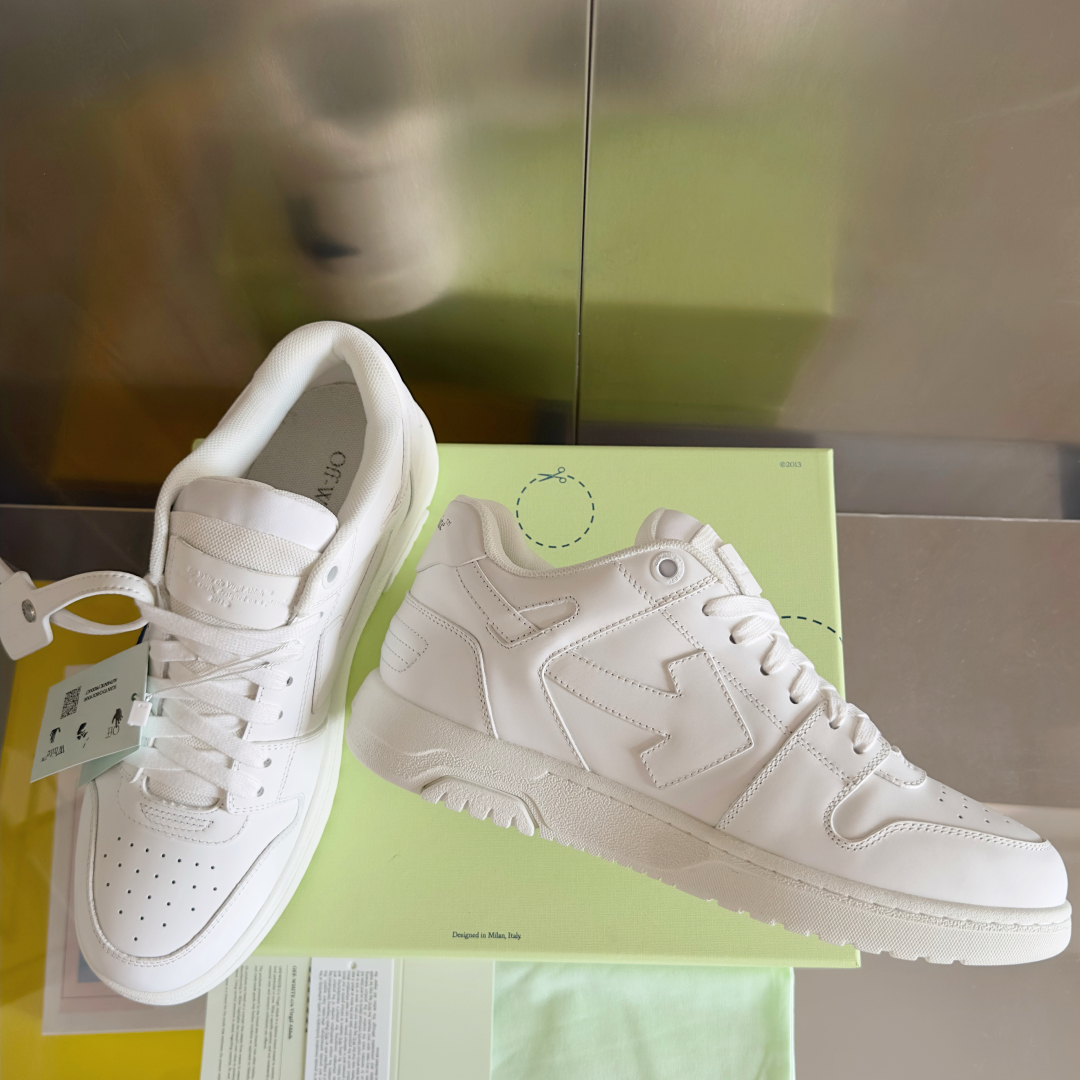 顶级版本：情侣款
Off-White™最新Out Of Office系列 情侣款 厚底 箭头 休闲 运动