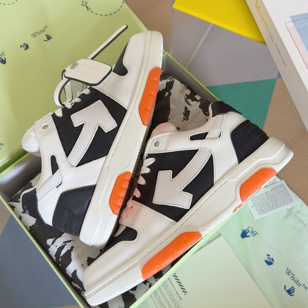 顶级版本:情侣款
Off-White™最新Out Of Office系列 情侣款 厚底 箭头 休闲 运动