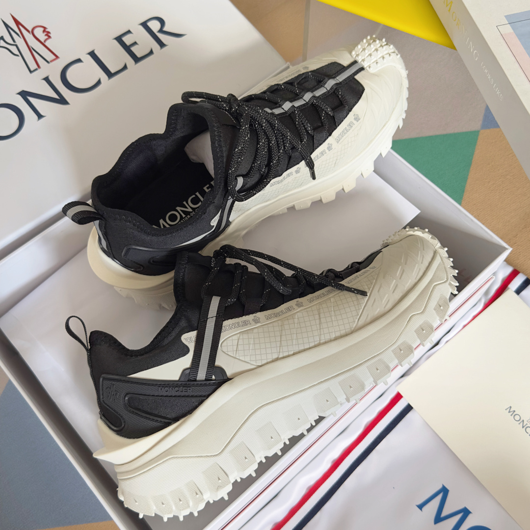 顶级版本:男款
Moncler 盟可睐/蒙口 Trailgrip Apex GTX 户外 休闲 运动鞋