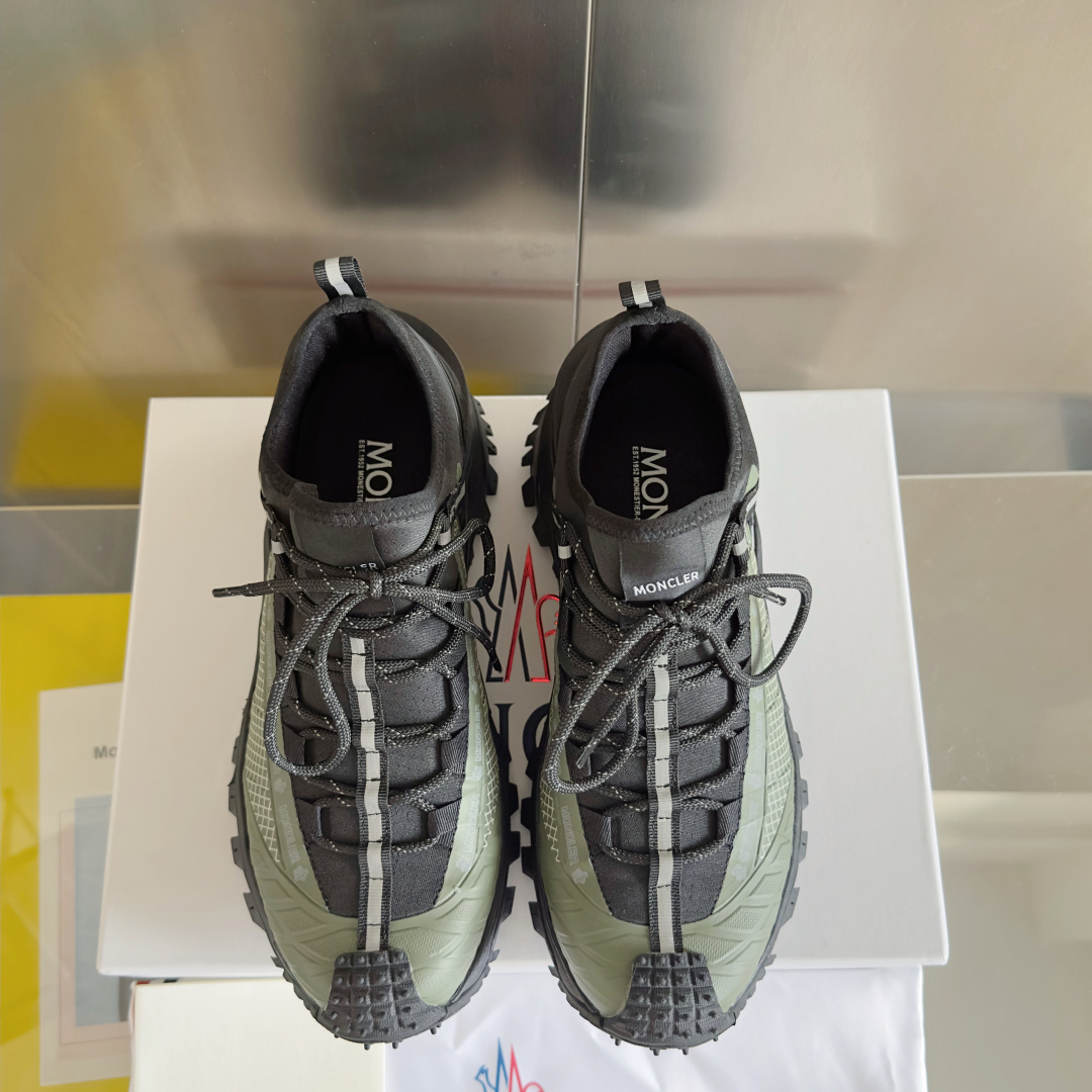 顶级版本:男款
Moncler 盟可睐/蒙口 Trailgrip Apex GTX 户外 休闲 运动鞋