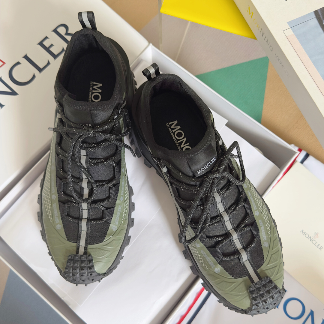 顶级版本:男款
Moncler 盟可睐/蒙口 Trailgrip Apex GTX 户外 休闲 运动鞋