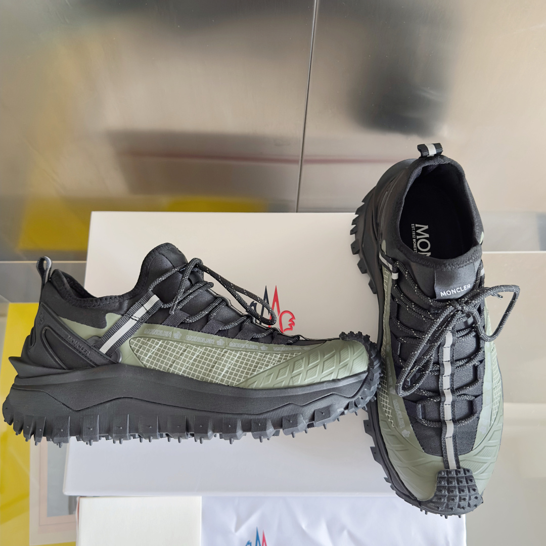 顶级版本:男款
Moncler 盟可睐/蒙口 Trailgrip Apex GTX 户外 休闲 运动鞋