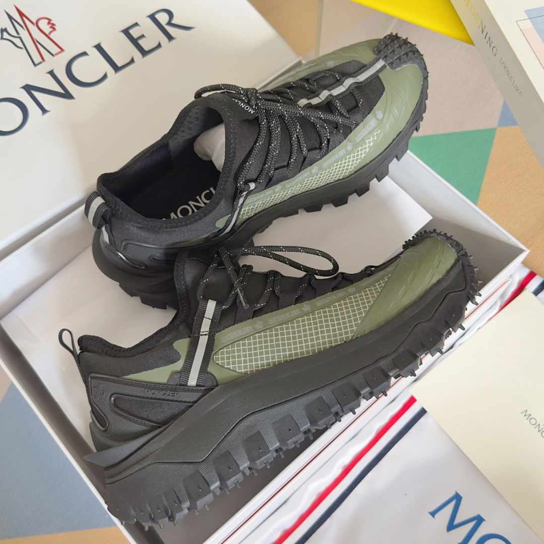 顶级版本:男款
Moncler 盟可睐/蒙口 Trailgrip Apex GTX 户外 休闲 运动鞋