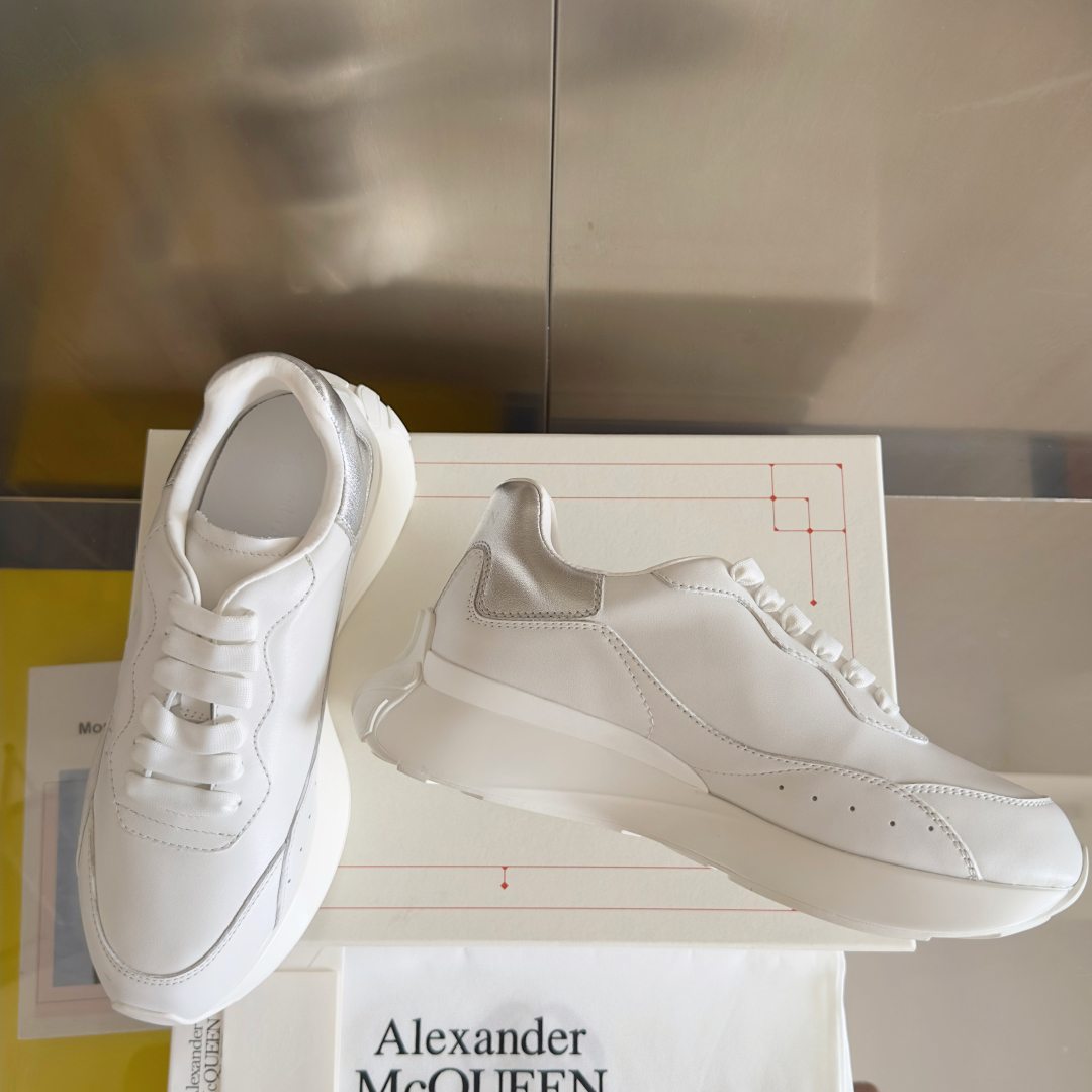 顶级版本：情侣款 男士+20
ALEXANDER MCQUEEN/亚历山大·麦昆 Sprint系列情侣款