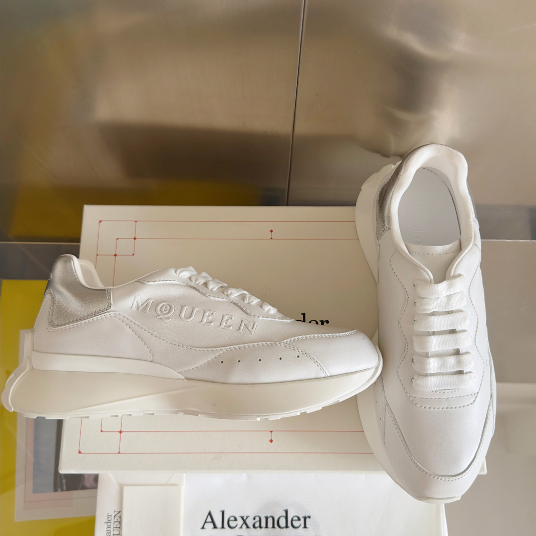 顶级版本：情侣款 男士+20
ALEXANDER MCQUEEN/亚历山大·麦昆 Sprint系列情侣款