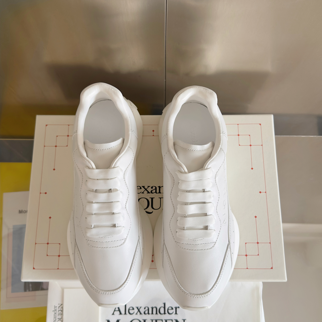 顶级版本：情侣款 男士+20
ALEXANDER MCQUEEN/亚历山大·麦昆 Sprint系列情侣款