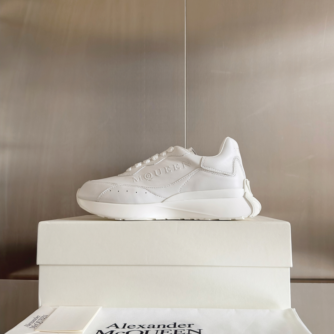 顶级版本：情侣款 男士+20
ALEXANDER MCQUEEN/亚历山大·麦昆 Sprint系列情侣款
