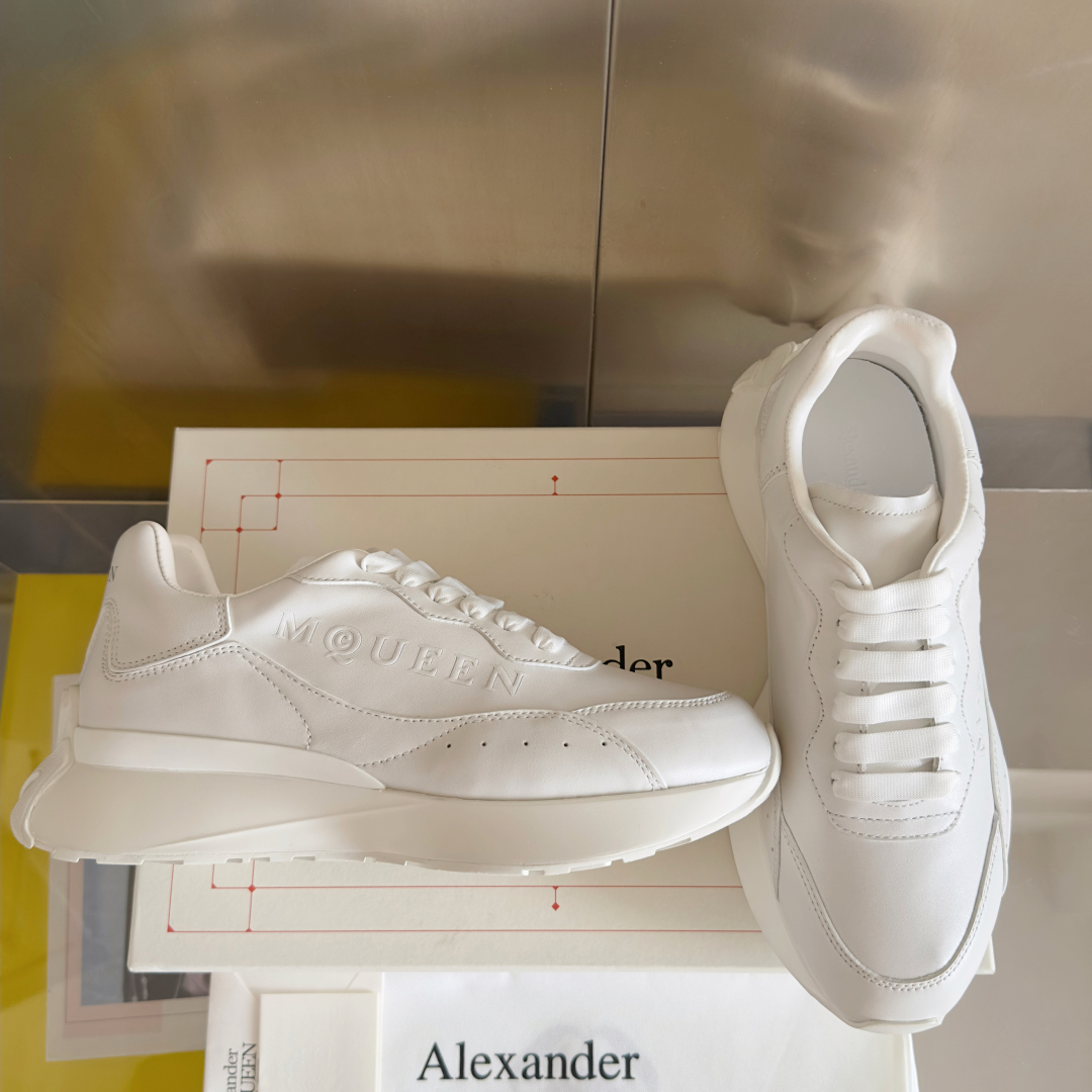 顶级版本：情侣款 男士+20
ALEXANDER MCQUEEN/亚历山大·麦昆 Sprint系列情侣款