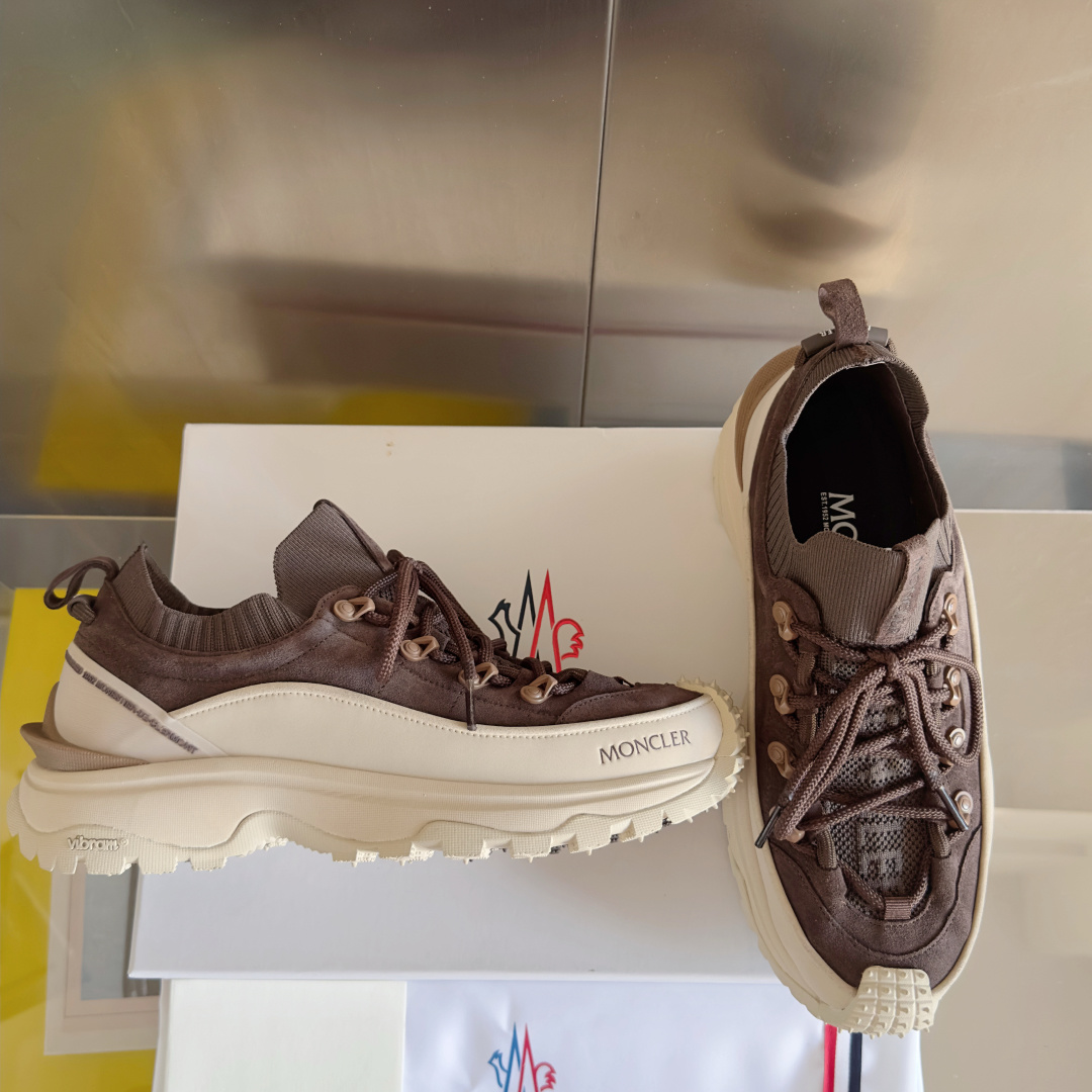 顶级版本:男款
Moncler盟可睐/蒙口Trailgrip Lite3系列 户外 休闲 运动鞋 老爹鞋