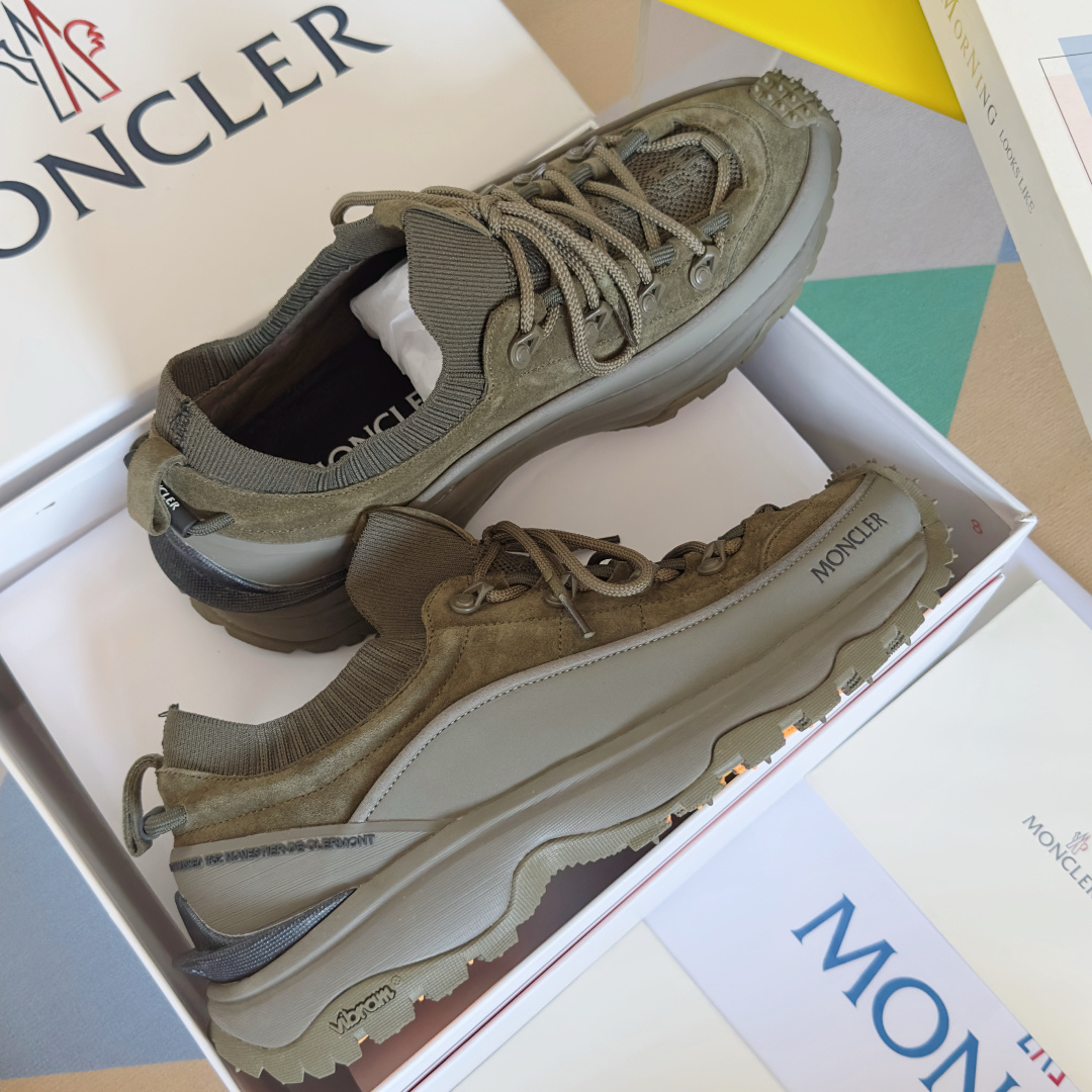 顶级版本:男款
Moncler盟可睐/蒙口Trailgrip Lite3系列 户外 休闲 运动鞋 老爹鞋